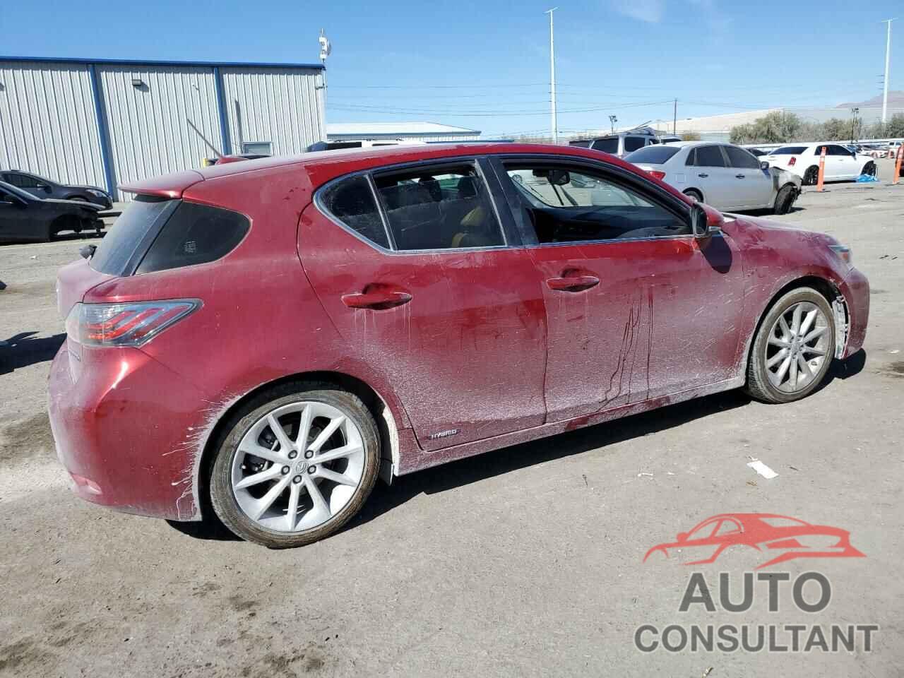 LEXUS CT 200 2012 - JTHKD5BH0C2106131