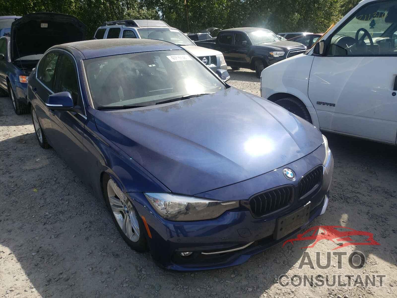 BMW 3 SERIES 2017 - WBA8D9G3XHNU62895