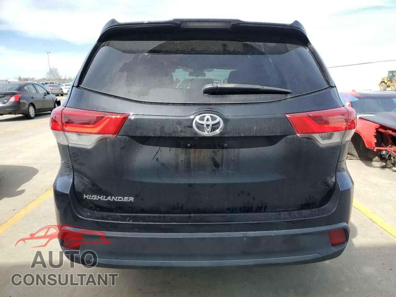 TOYOTA HIGHLANDER 2017 - 5TDZZRFH4HS207496
