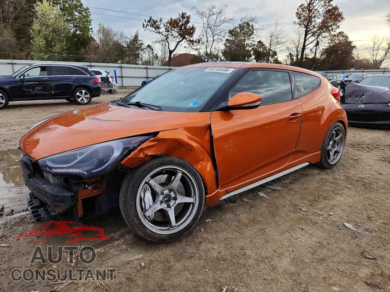 HYUNDAI VELOSTER 2013 - KMHTC6AE7DU110541