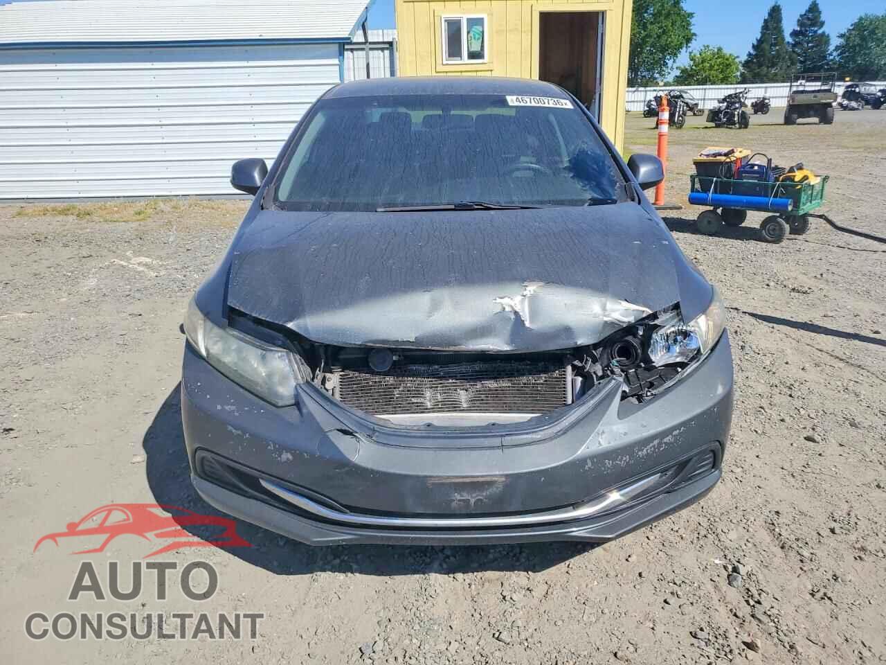 HONDA CIVIC 2013 - 19XFB2F55DE280157