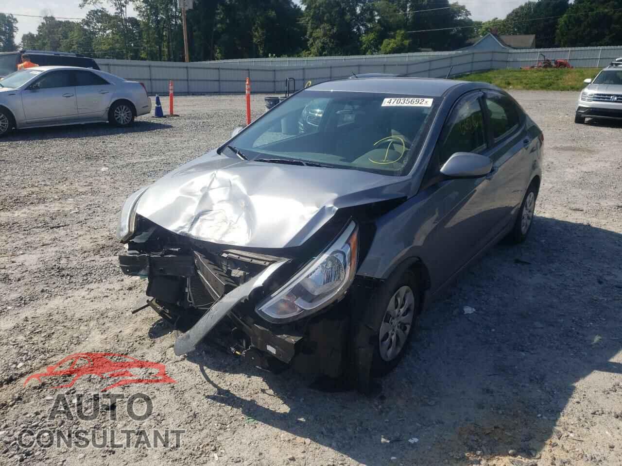 HYUNDAI ACCENT 2017 - KMHCT4AE2HU351191