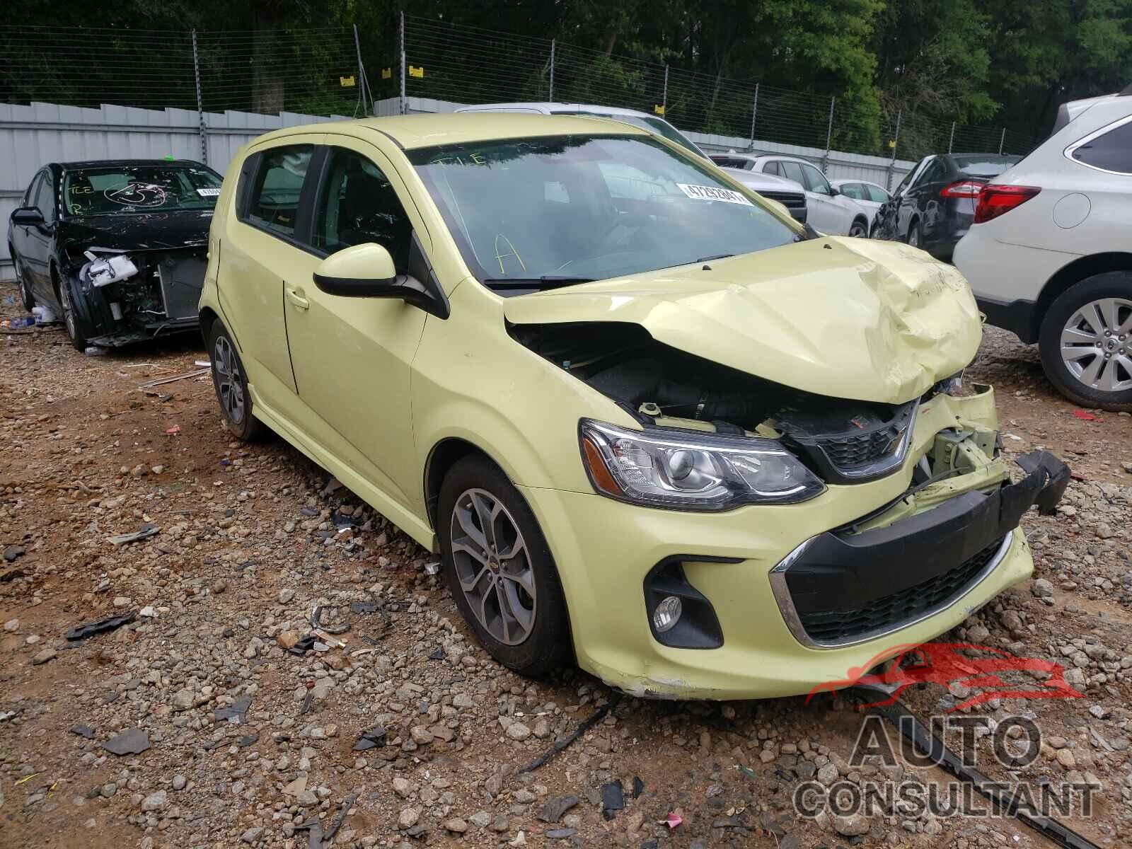 CHEVROLET SONIC 2017 - 1G1JD6SB7H4136939