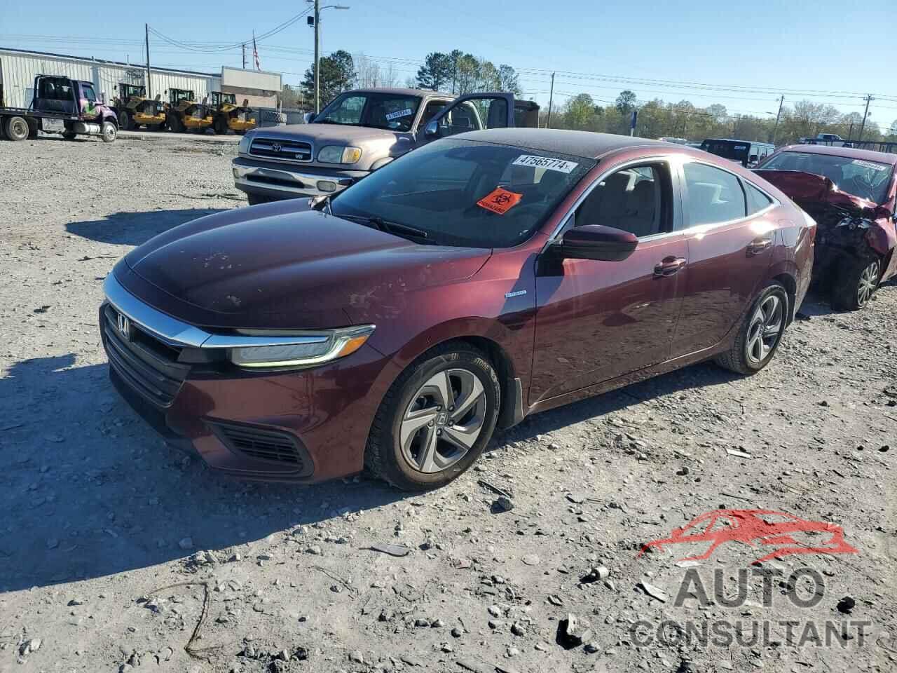 HONDA INSIGHT 2019 - 19XZE4F55KE030477