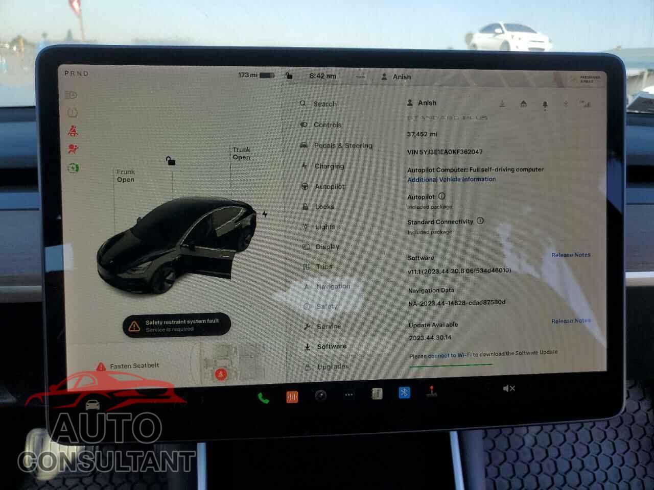 TESLA MODEL 3 2019 - 5YJ3E1EA0KF362047