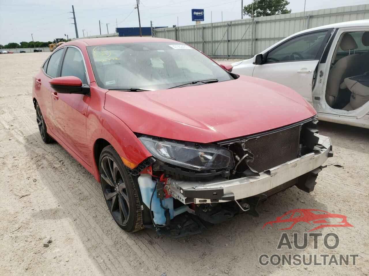 HONDA CIVIC 2019 - 2HGFC2F87KH510212