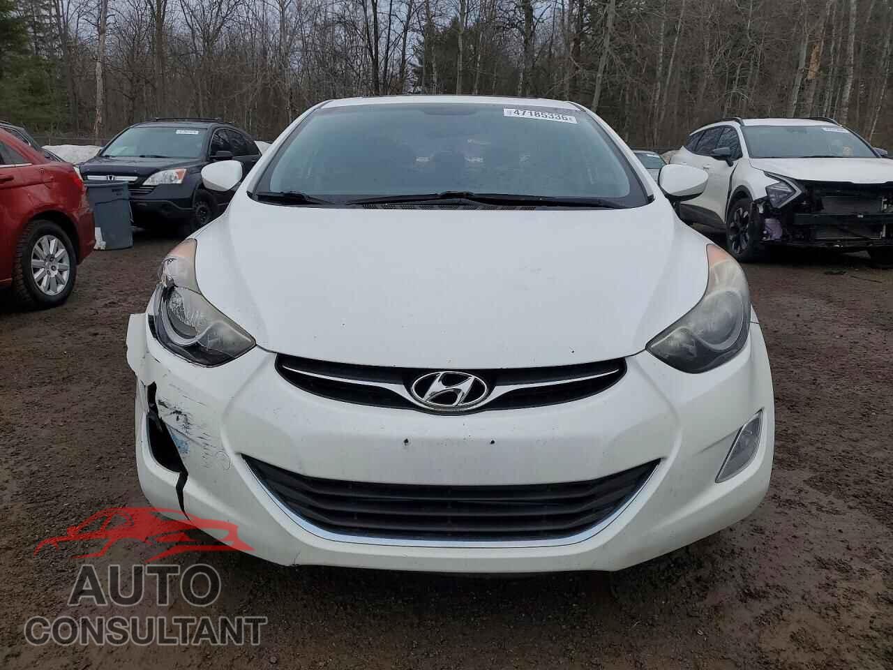 HYUNDAI ELANTRA 2012 - 5NPDH4AE2CH149237