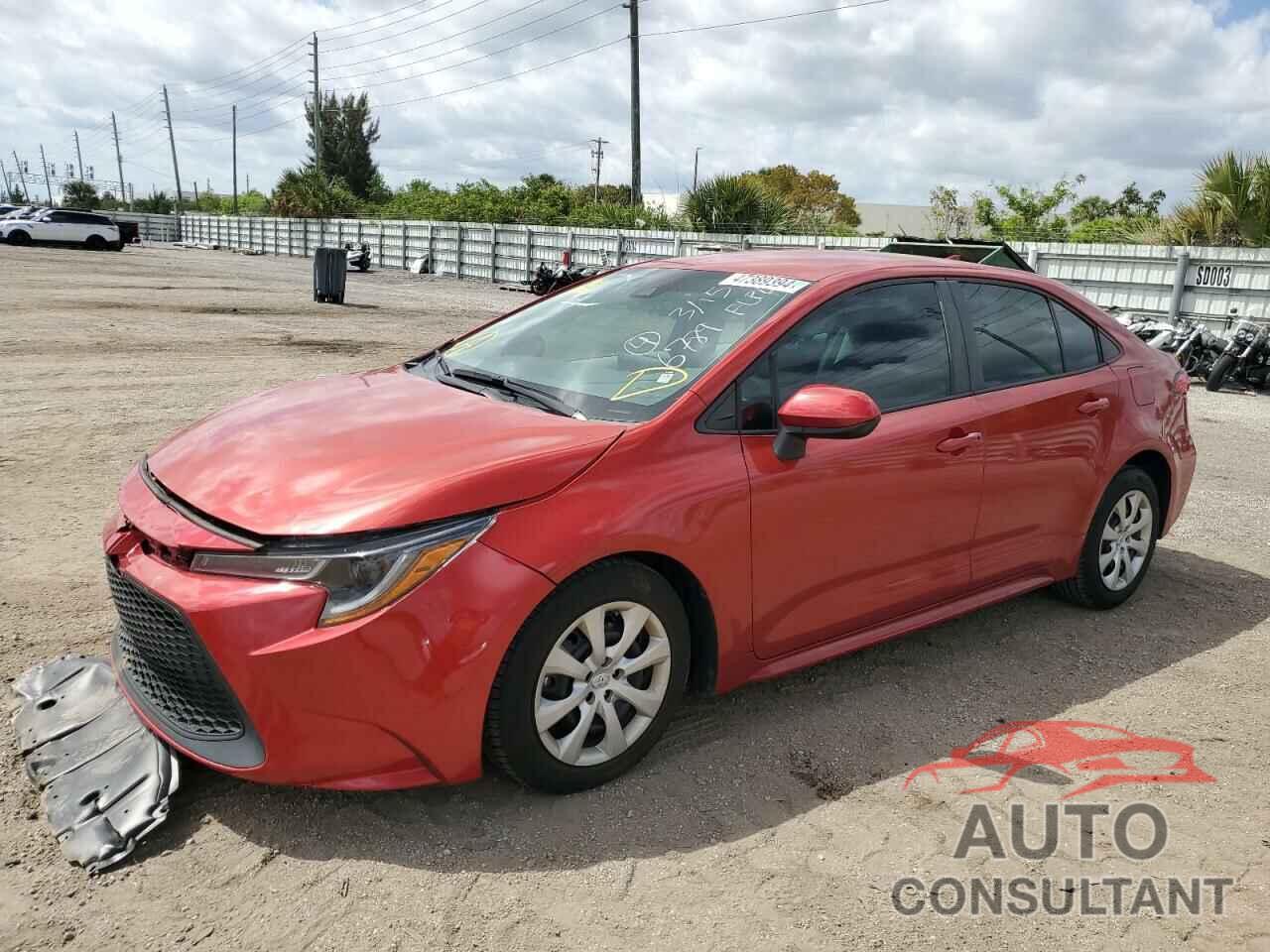 TOYOTA COROLLA 2021 - 5YFEPMAE7MP196789