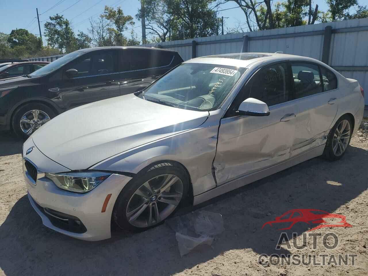 BMW 3 SERIES 2016 - WBA8B3G5XGNT62914