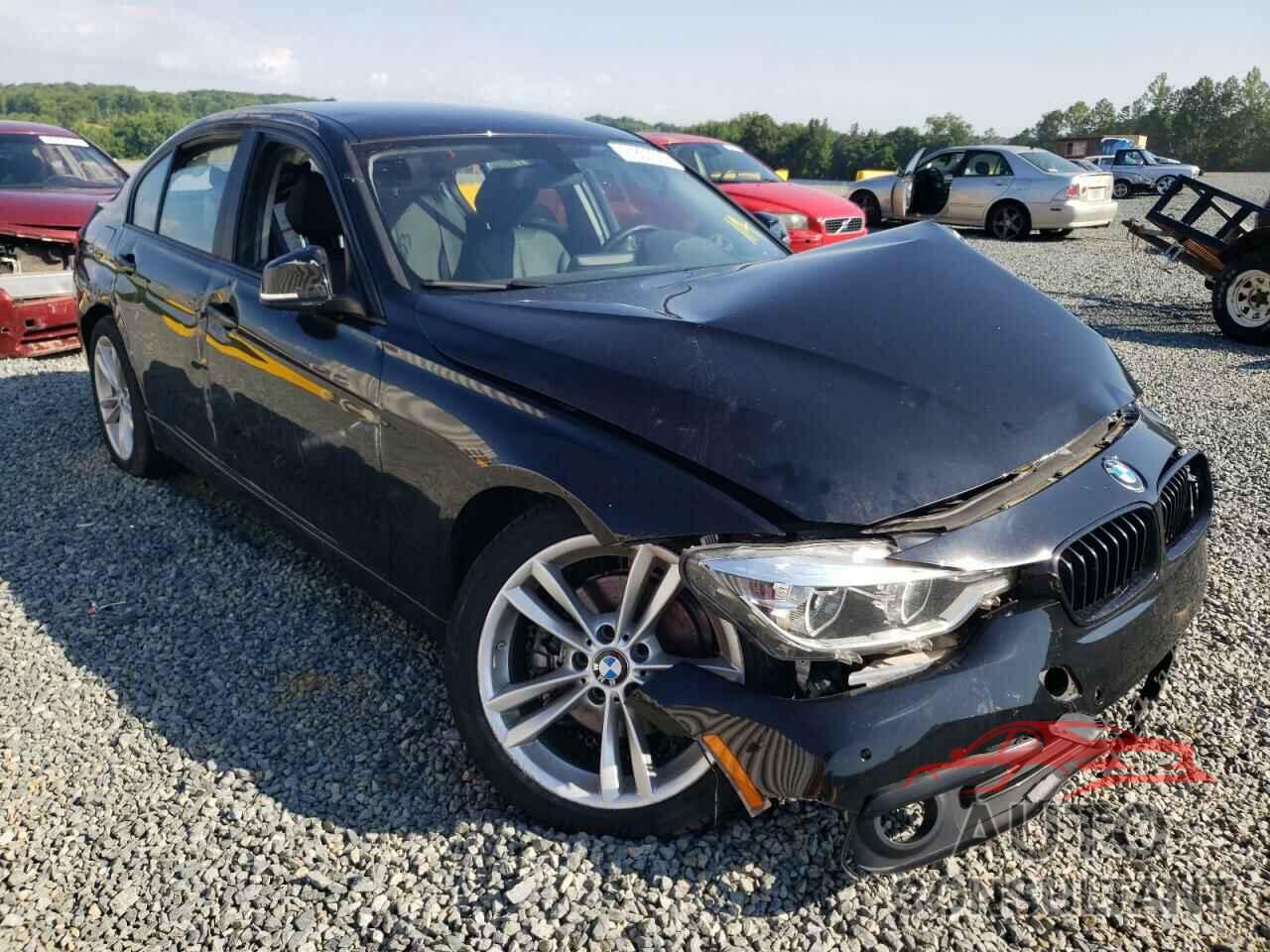 BMW 3 SERIES 2017 - WBA8E1G36HNU17032
