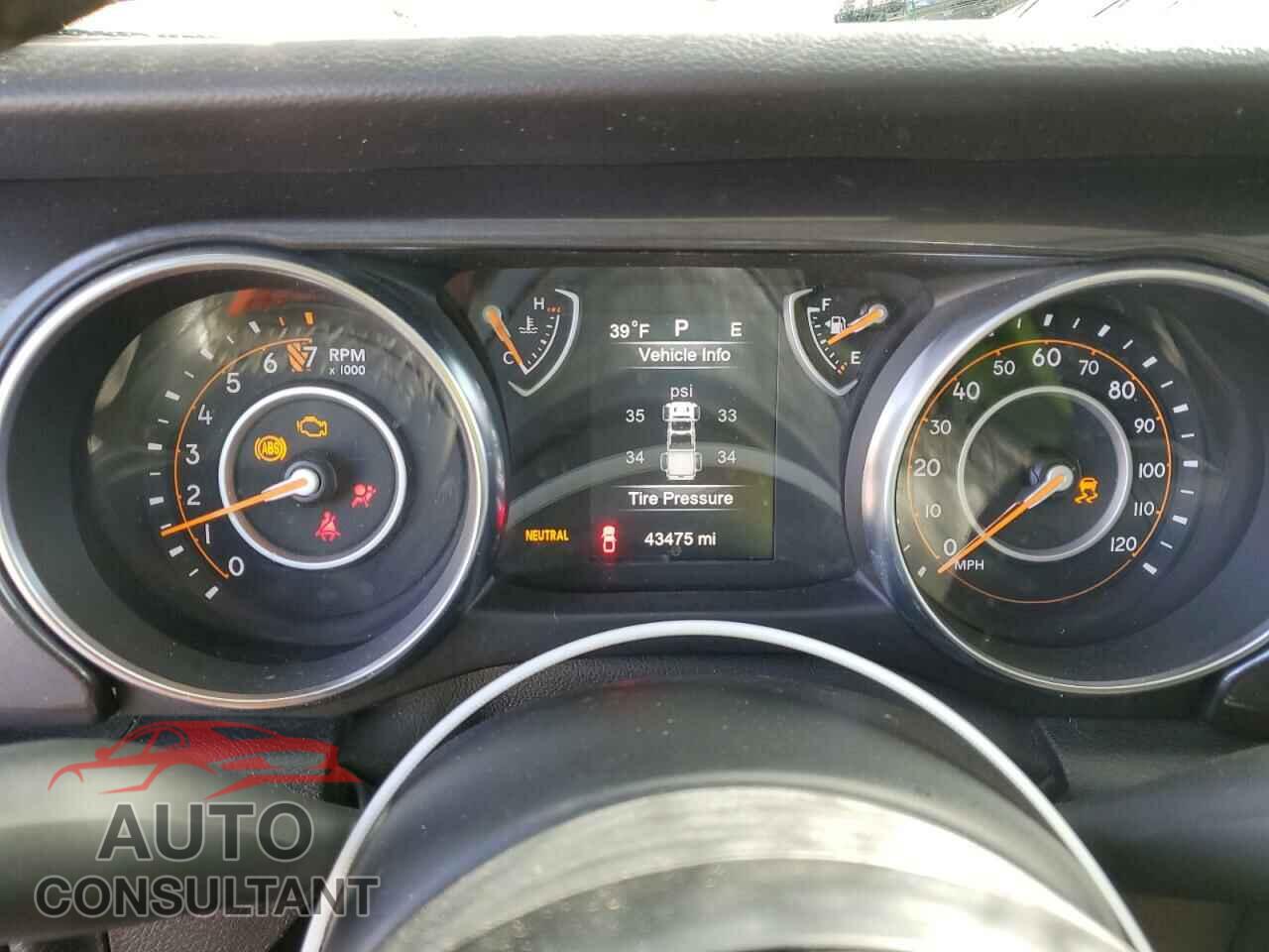 JEEP GLADIATOR 2020 - 1C6HJTAG6LL217169