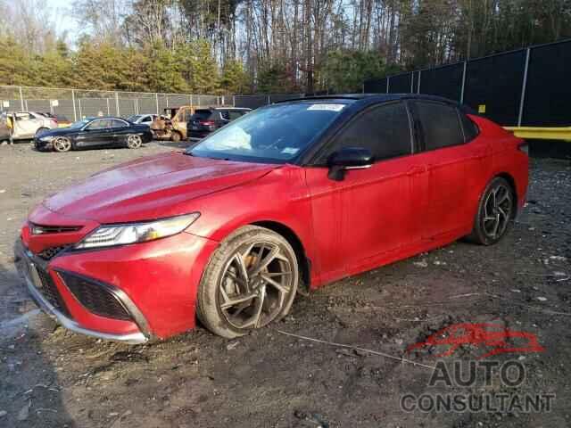 TOYOTA CAMRY 2021 - 4T1K61AK6MU406873