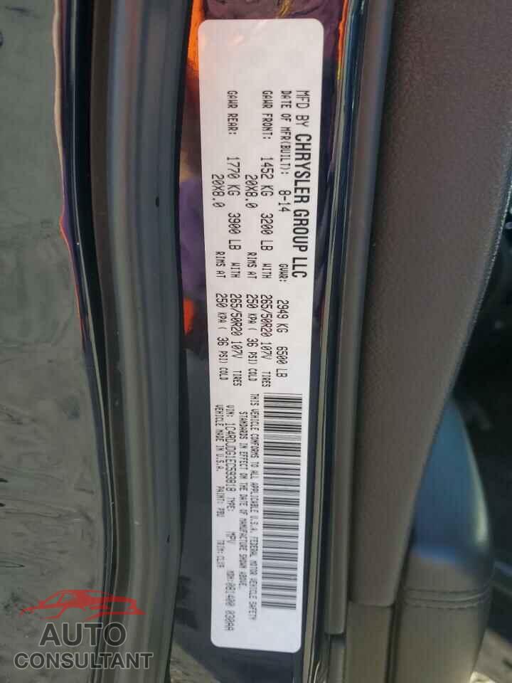 DODGE DURANGO 2014 - 1C4RDJDG1EC593818