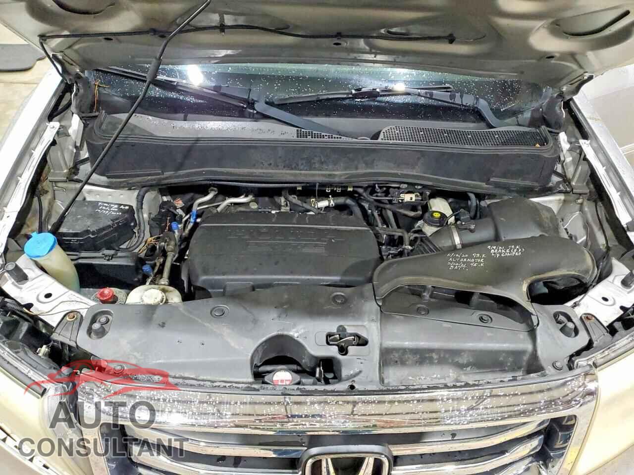 HONDA PILOT 2012 - 5FNYF4H92CB045975