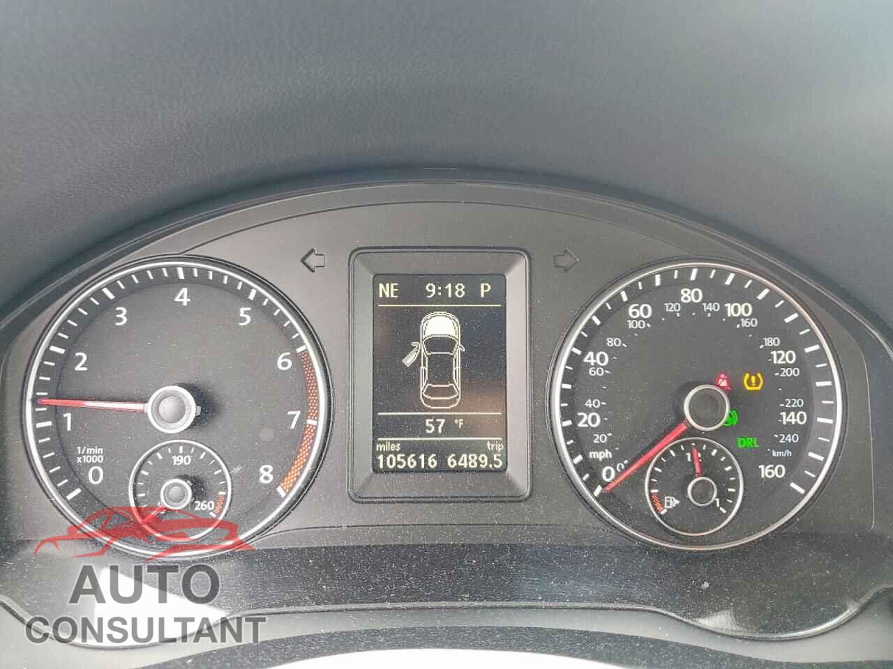 VOLKSWAGEN EOS 2012 - WVWBW7AHXCV022129