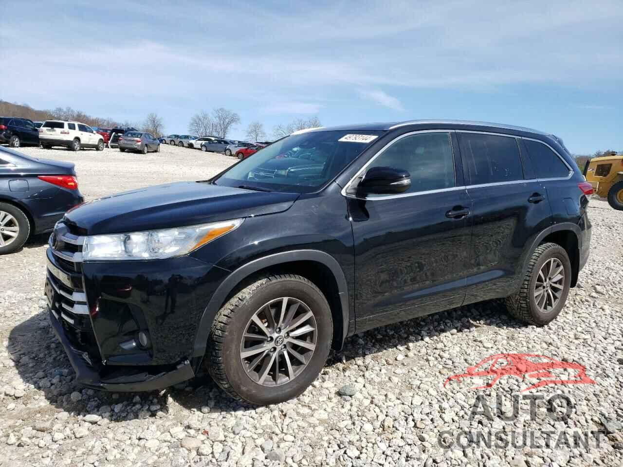 TOYOTA HIGHLANDER 2017 - 5TDJZRFH7HS457165