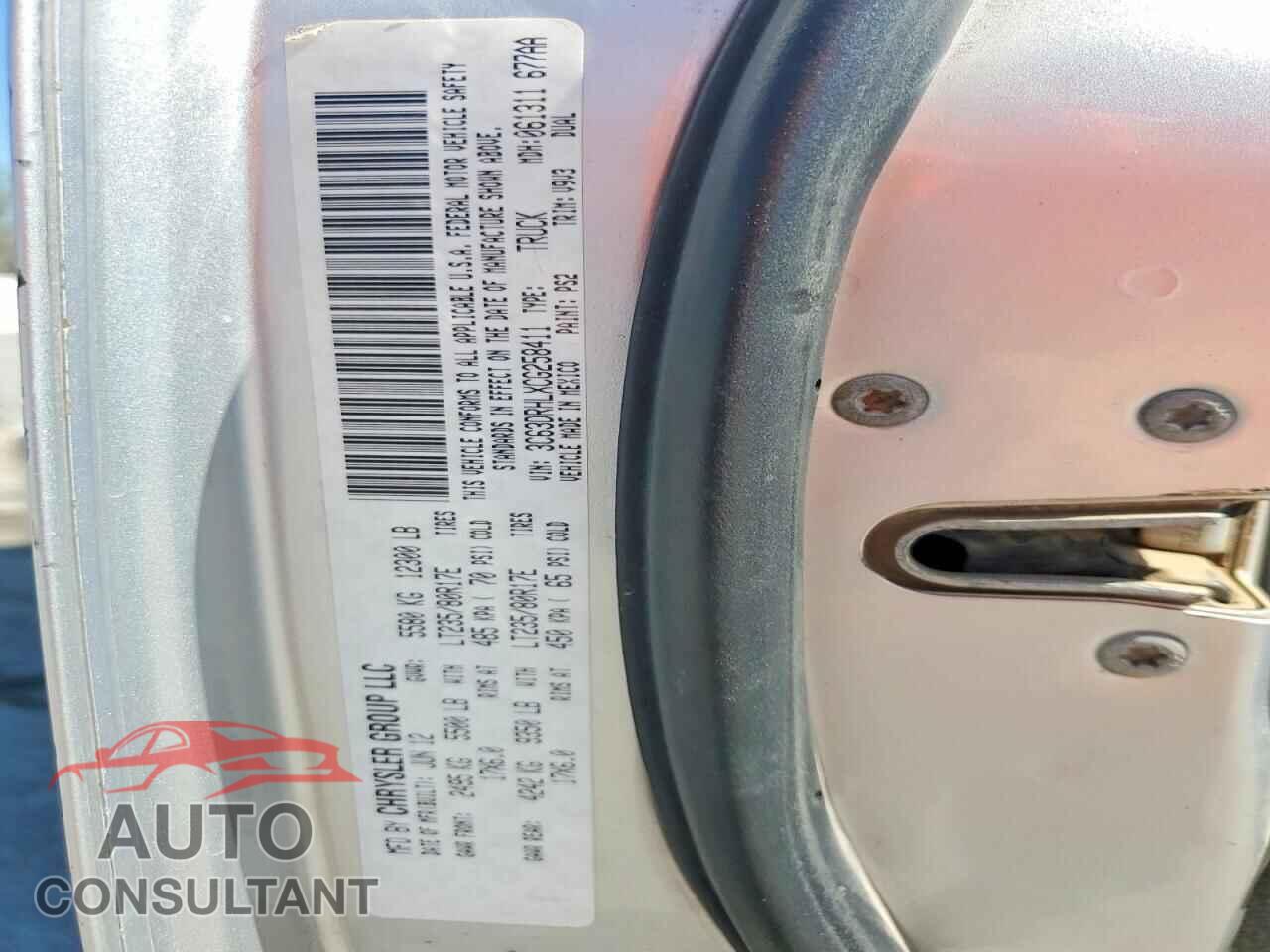 DODGE RAM 3500 2012 - 3C63DRHLXCG258411
