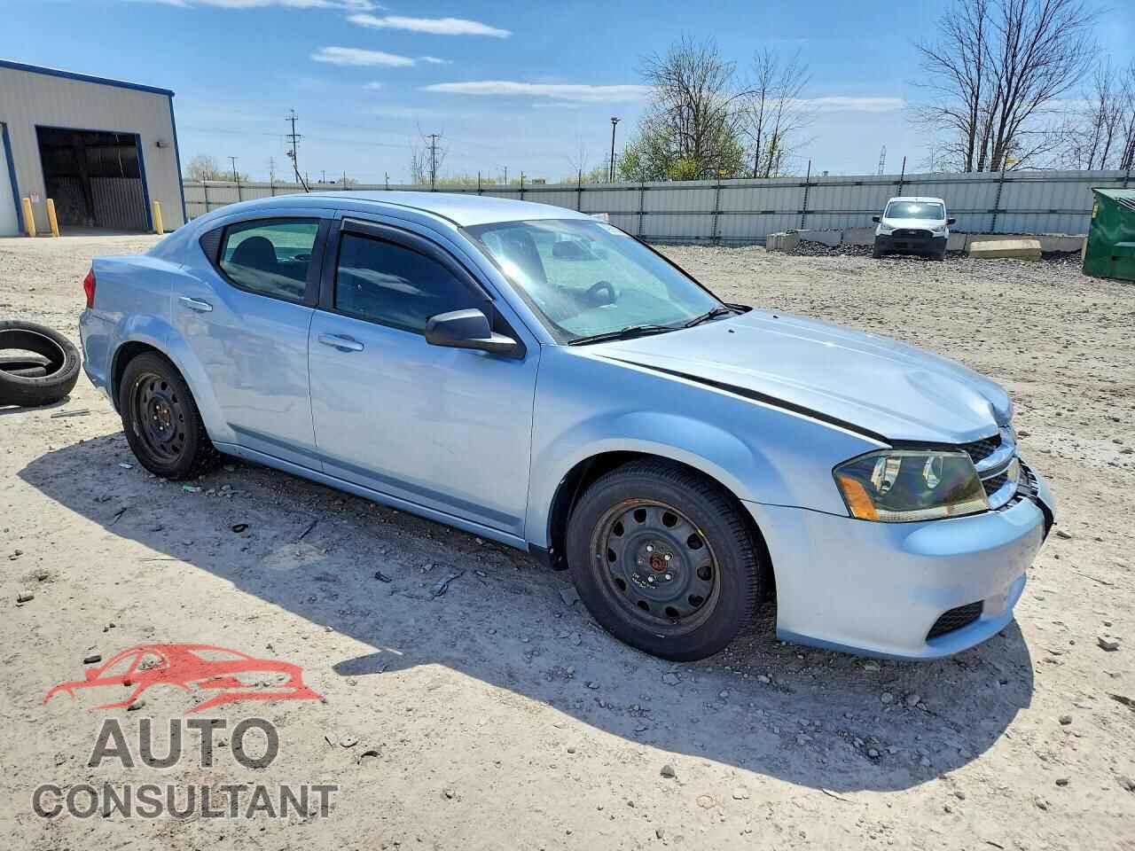 DODGE AVENGER 2013 - 1C3CDZAB9DN688504