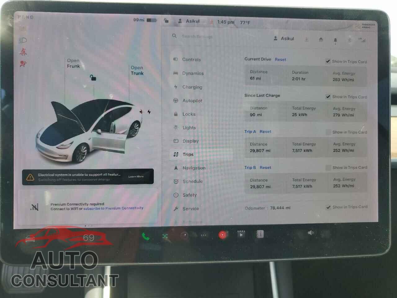 TESLA MODEL 3 2018 - 5YJ3E1EA0JF164891