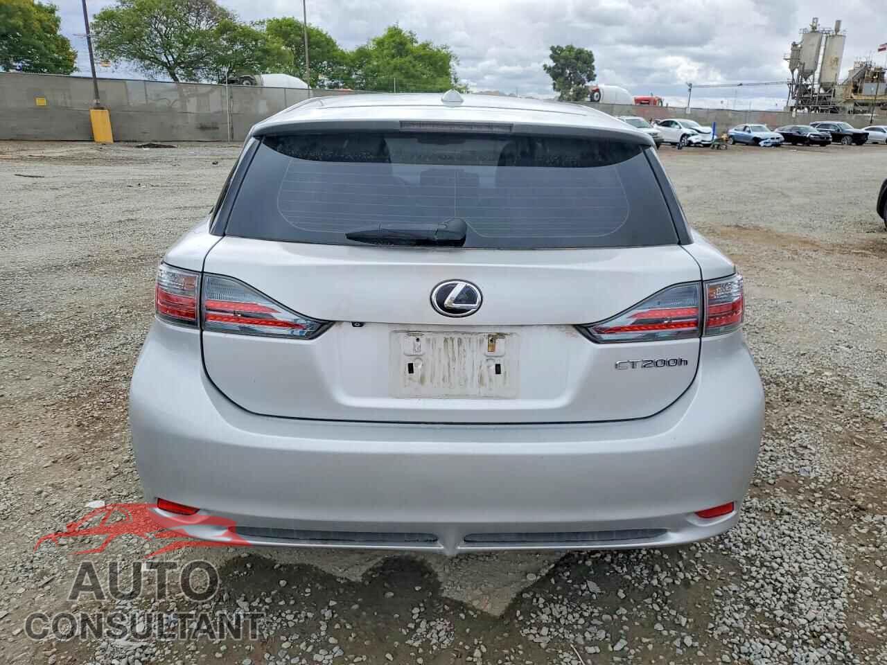 LEXUS CT 200 2012 - JTHKD5BH1C2051186