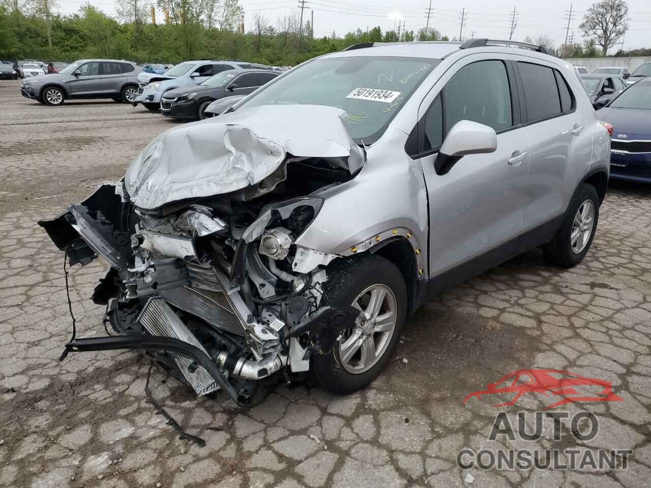 CHEVROLET TRAX 2022 - KL7CJPSM1NB517724