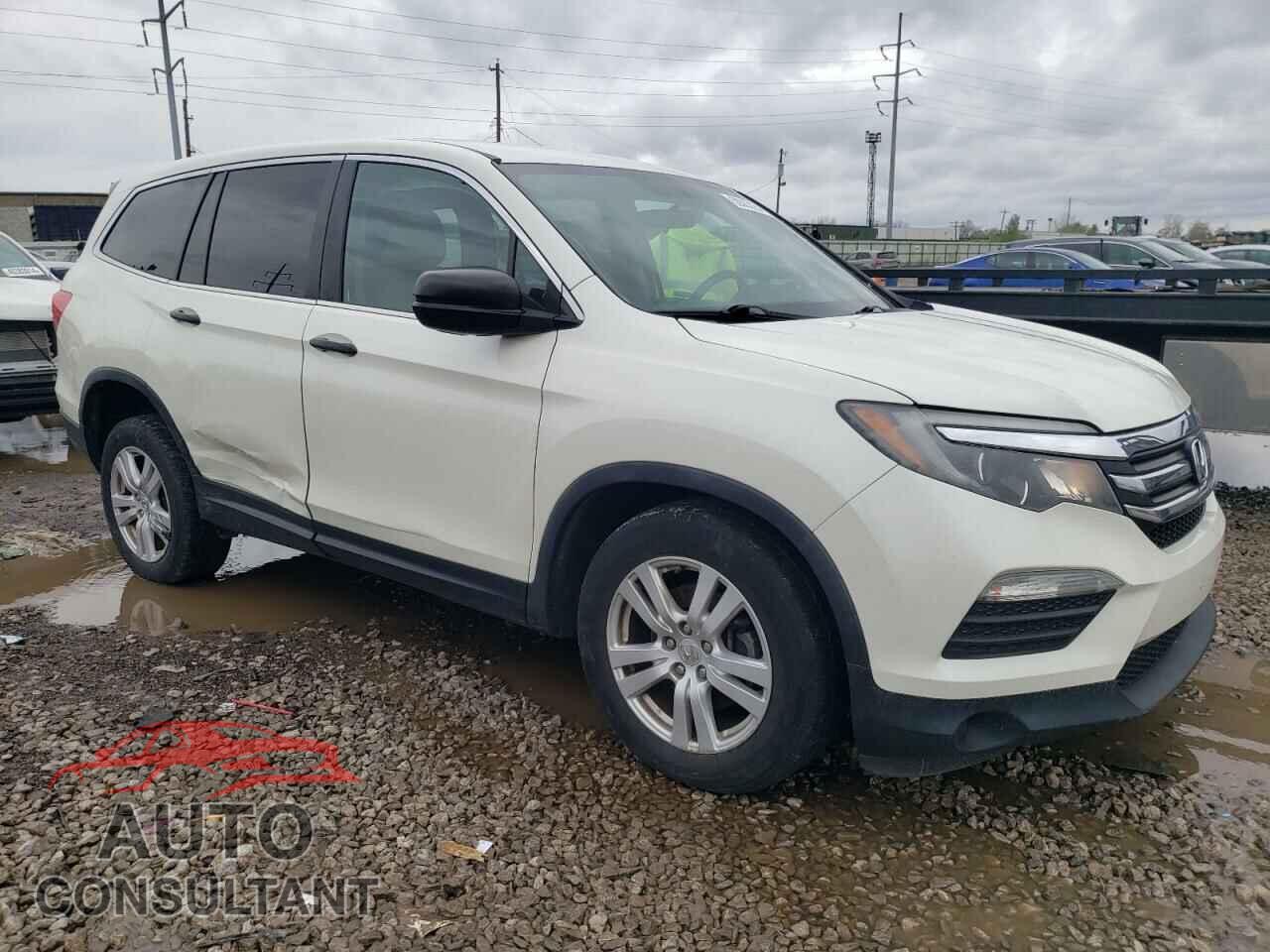 HONDA PILOT 2017 - 5FNYF5H10HB044444