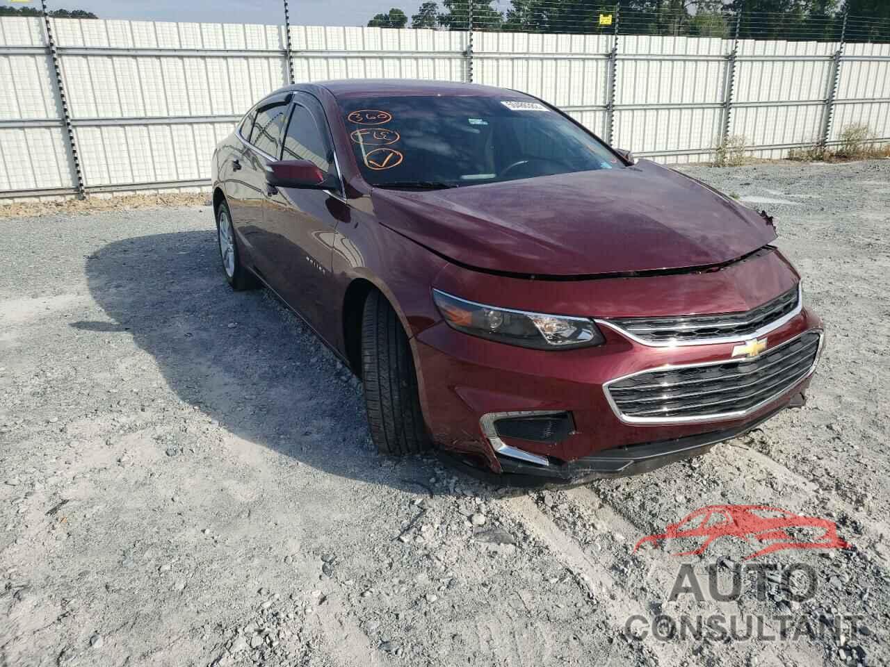 CHEVROLET MALIBU 2016 - 1G1ZE5ST4GF317941