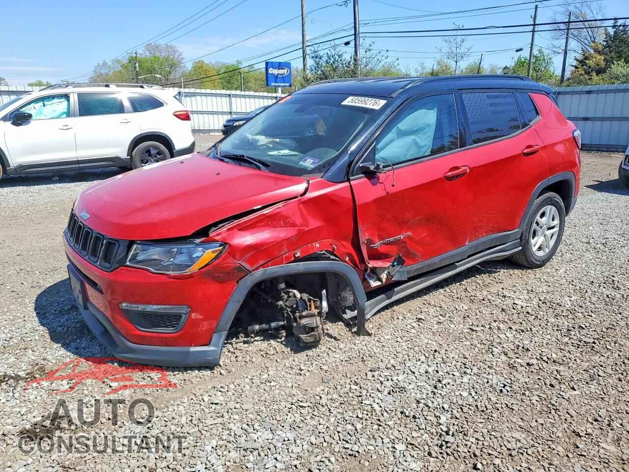 JEEP COMPASS 2017 - 3C4NJDAB1HT642266