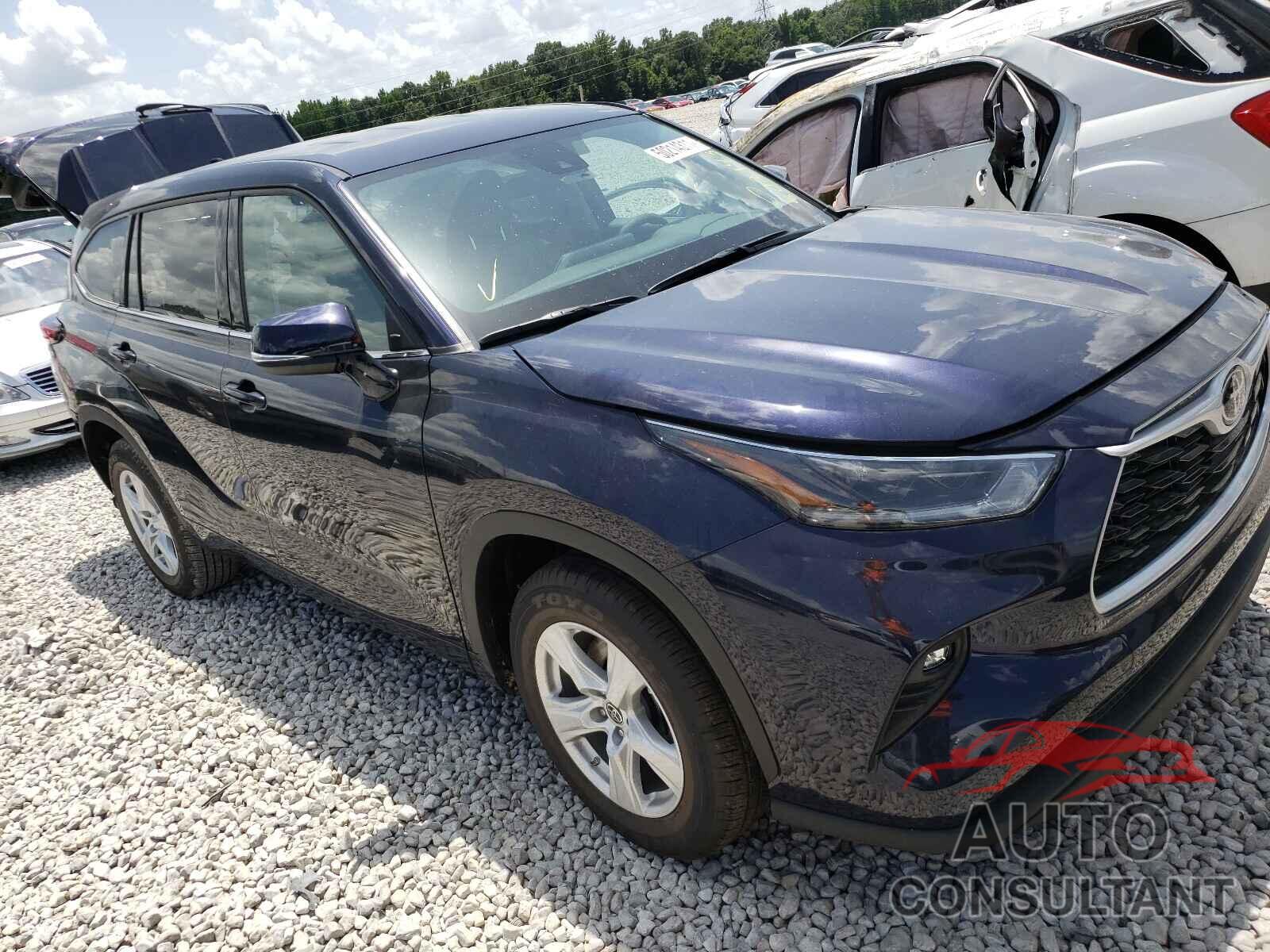 TOYOTA HIGHLANDER 2021 - 5TDZZRAH1MS529112