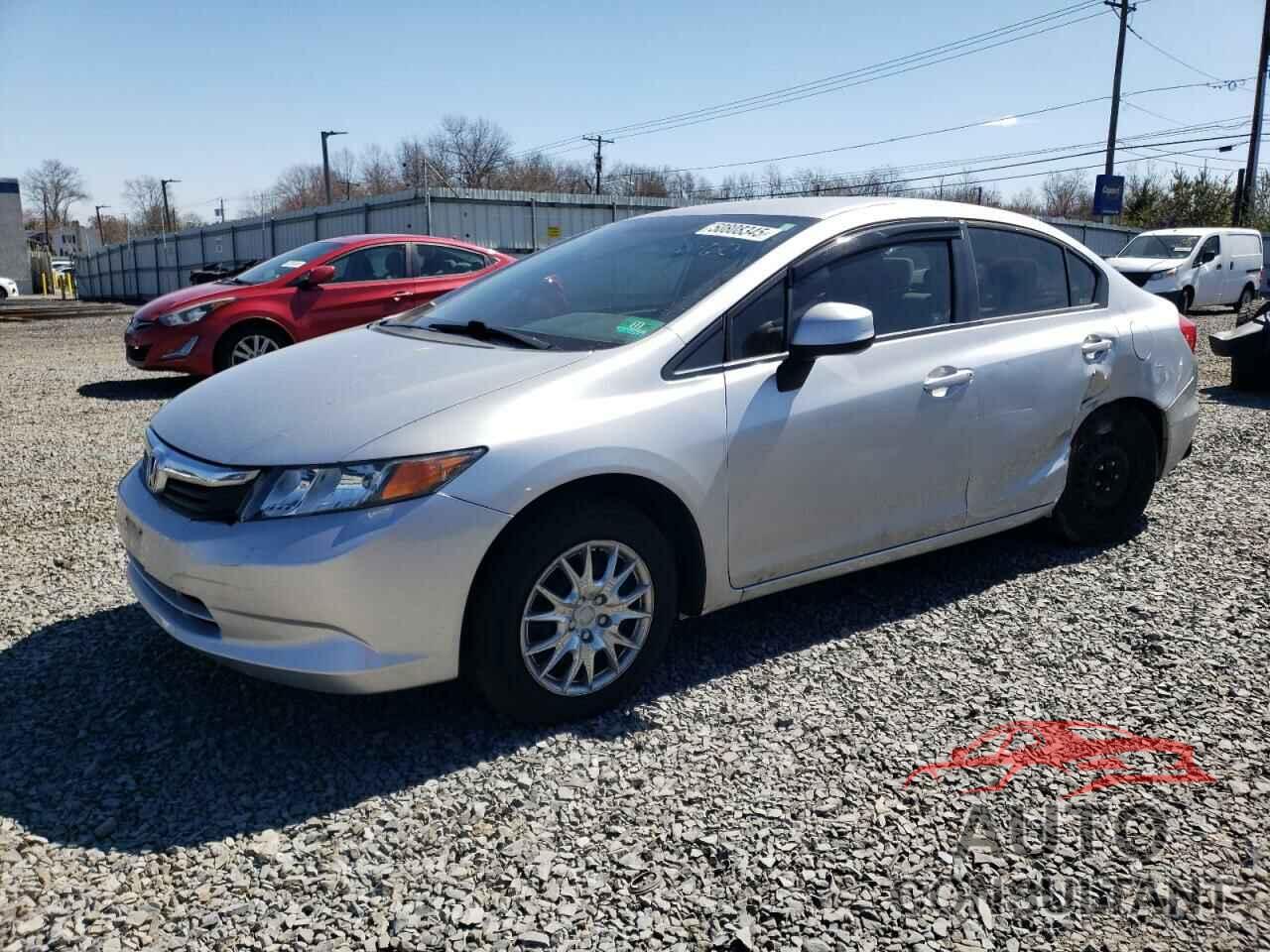HONDA CIVIC 2012 - 19XFB2F54CE357907