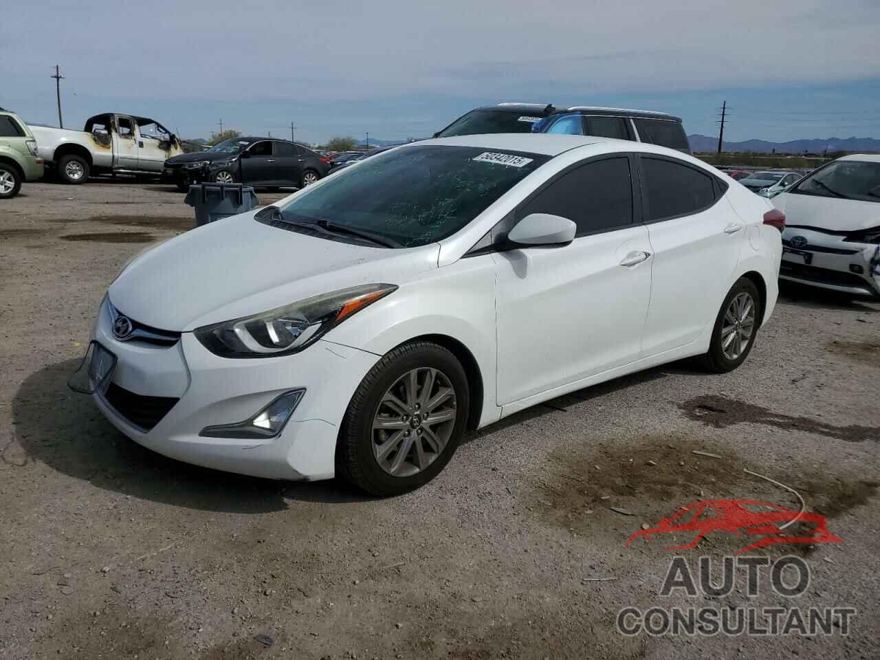 HYUNDAI ELANTRA 2014 - 5NPDH4AE3EH495669