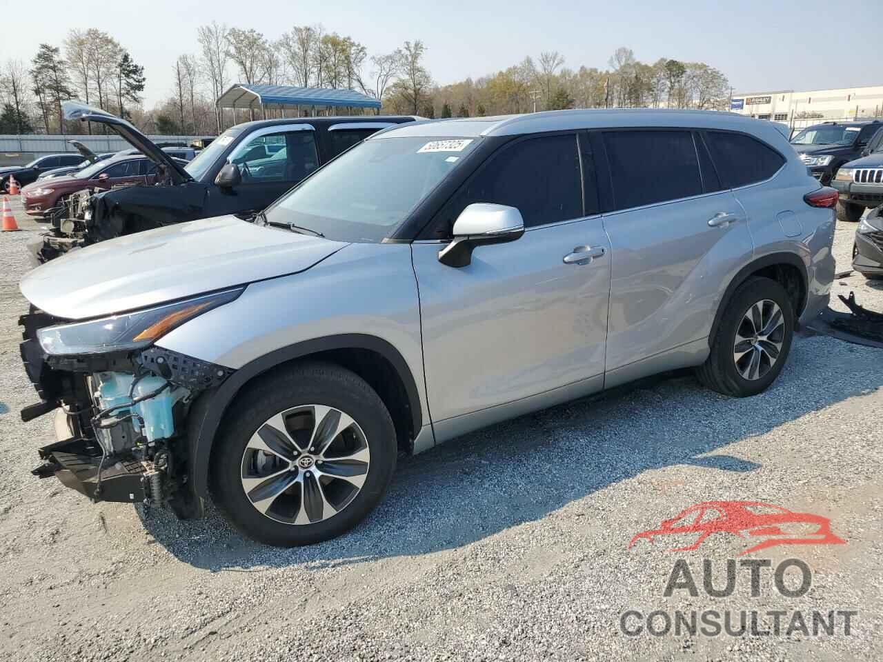 TOYOTA HIGHLANDER 2022 - 5TDGZRAHXNS545950