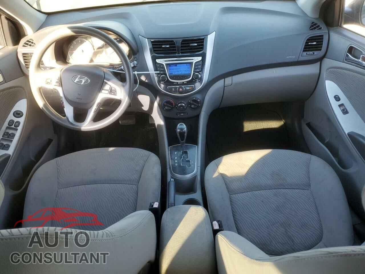 HYUNDAI ACCENT 2012 - KMHCU4AE0CU181192