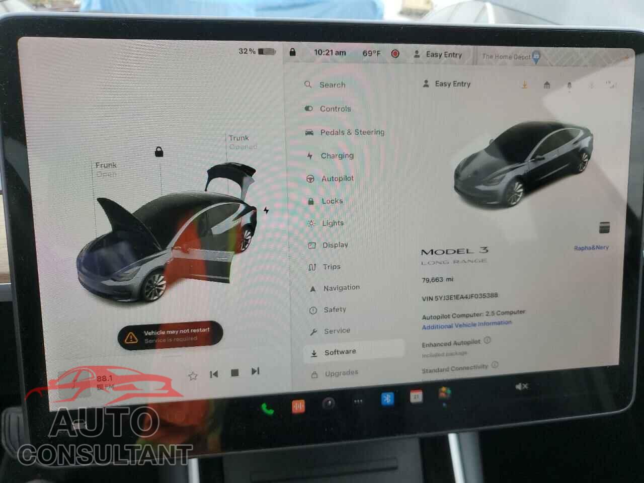 TESLA MODEL 3 2018 - 5YJ3E1EA4JF035388