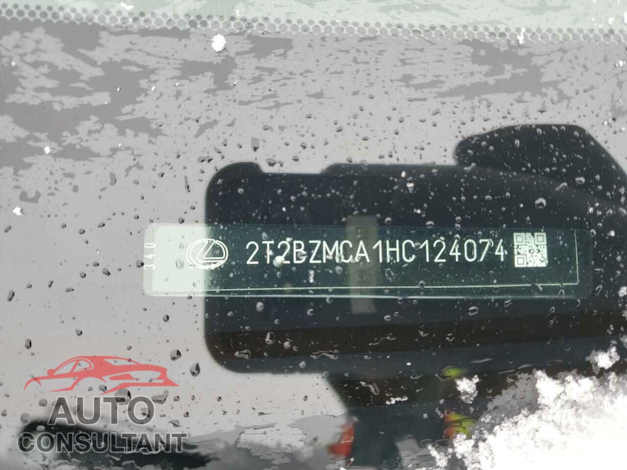 LEXUS RX350 2017 - 2T2BZMCA1HC124074