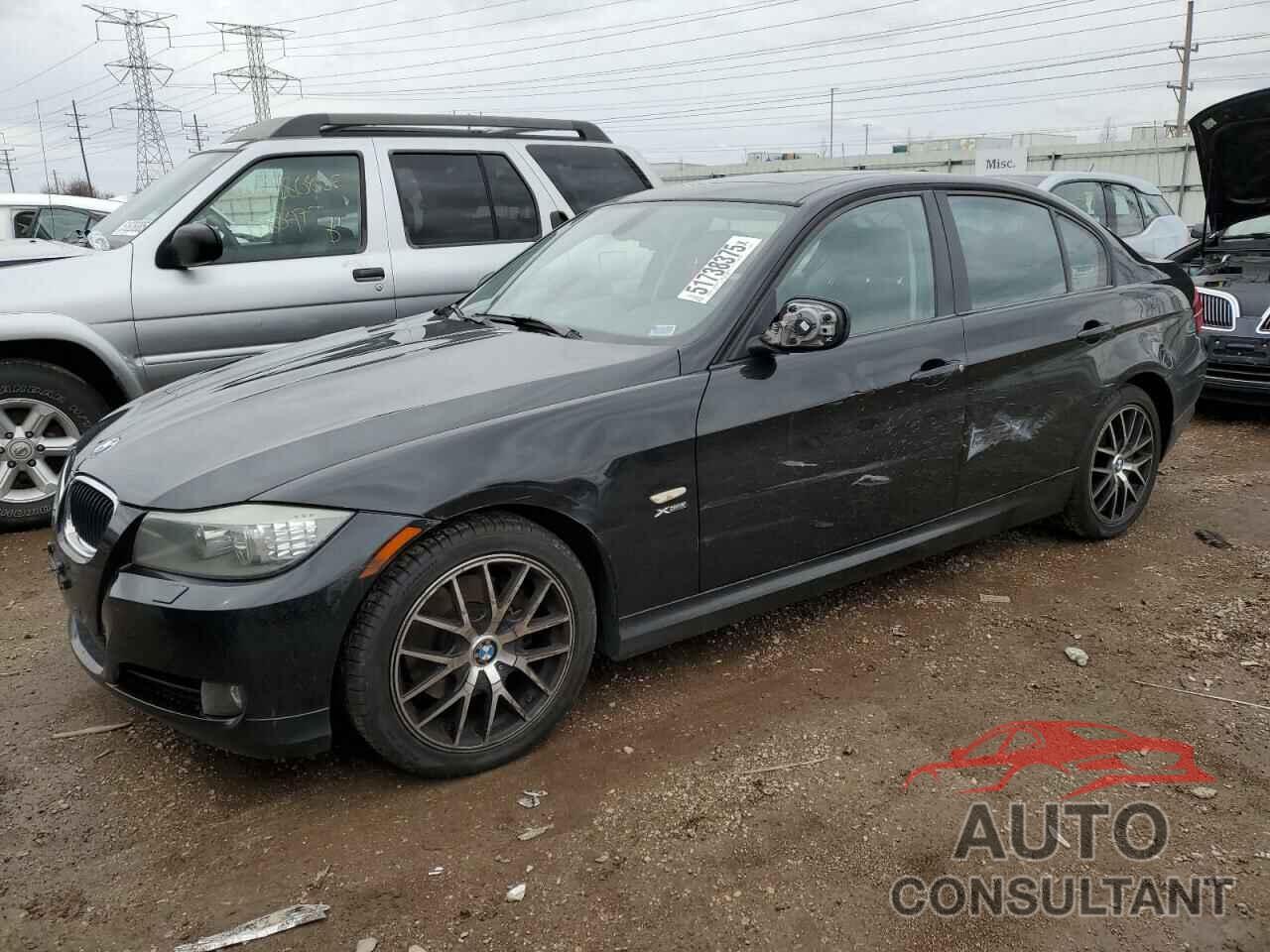 BMW 3 SERIES 2011 - WBAPK7C53BF085020
