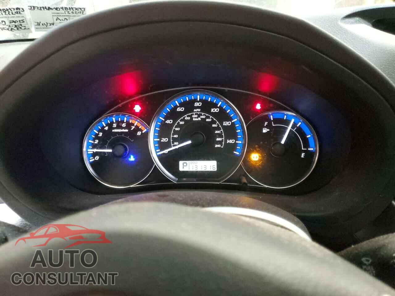SUBARU FORESTER 2011 - JF2SHADC4BH769392