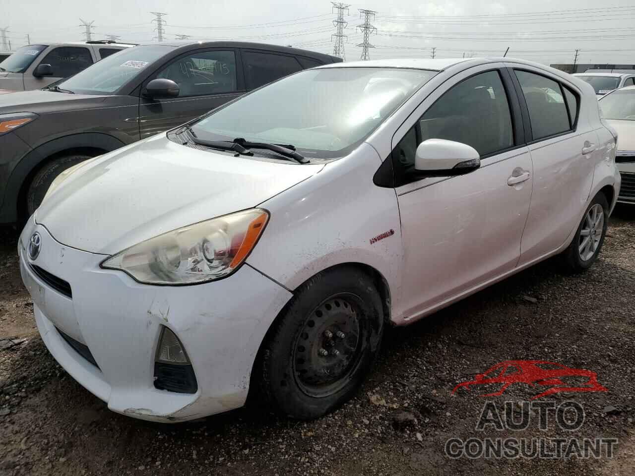 TOYOTA PRIUS 2012 - JTDKDTB33C1525719