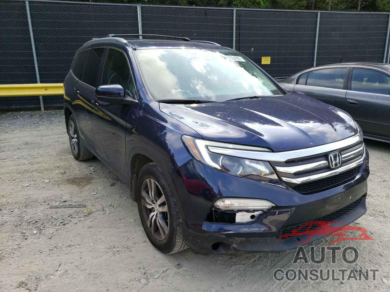 HONDA PILOT 2016 - 5FNYF6H63GB062727