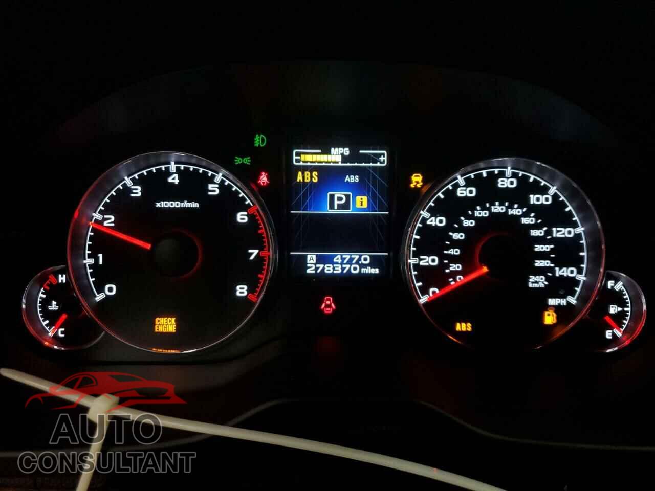 SUBARU OUTBACK 2014 - 4S4BRCLC4E3280562