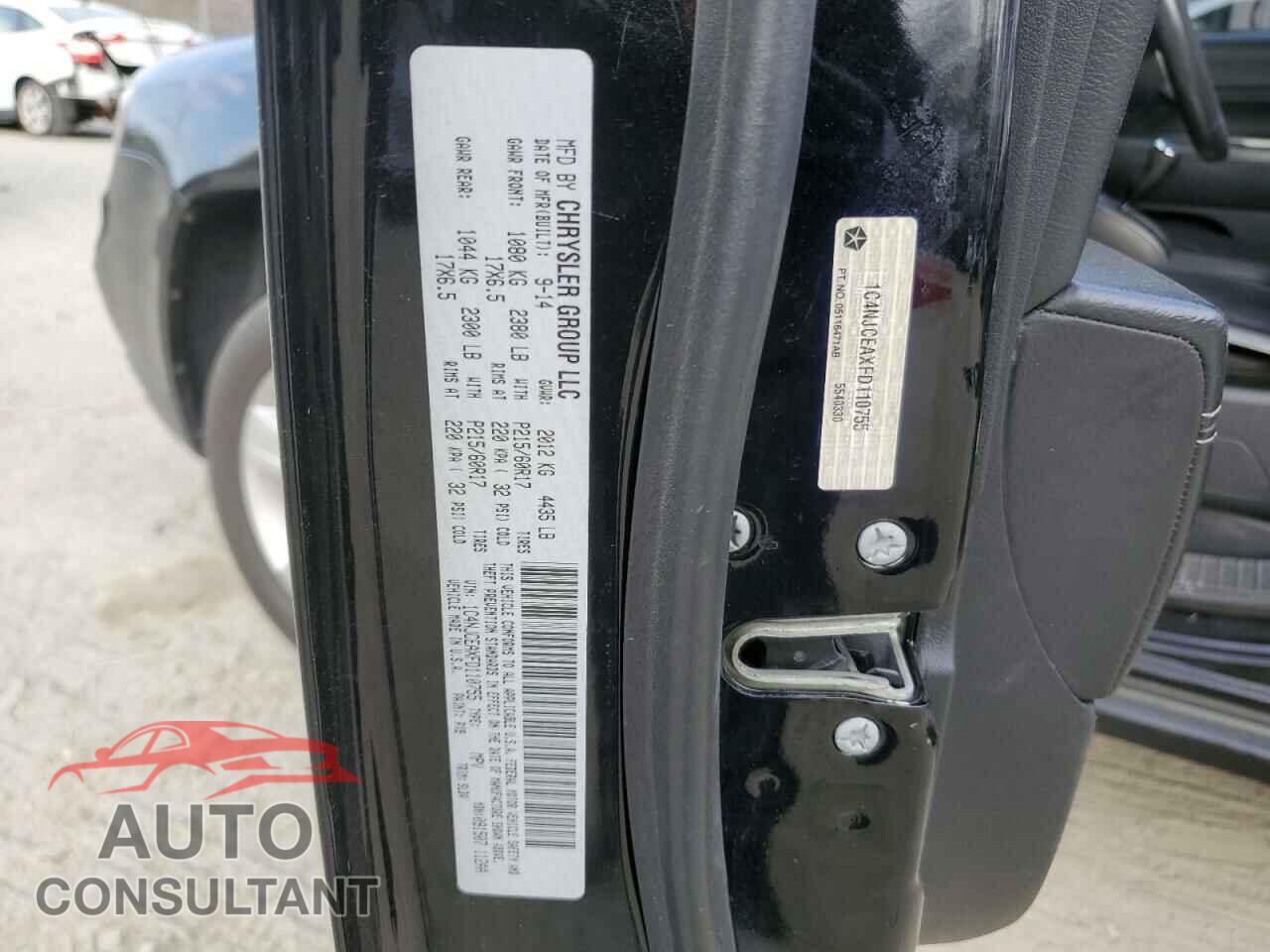 JEEP COMPASS 2015 - 1C4NJCEAXFD110755