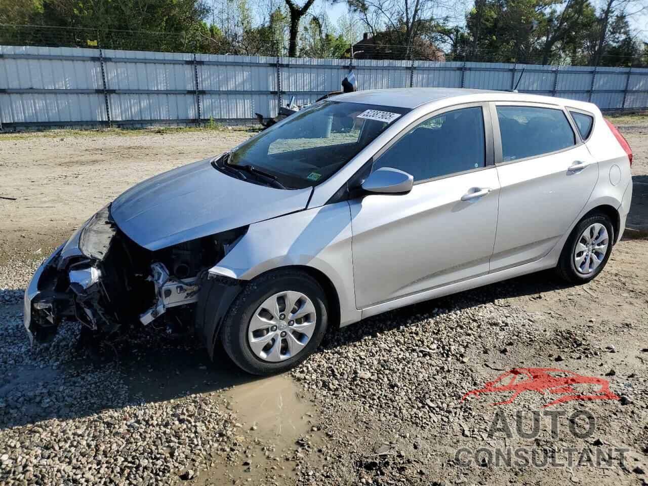 HYUNDAI ACCENT 2017 - KMHCT5AE6HU313159
