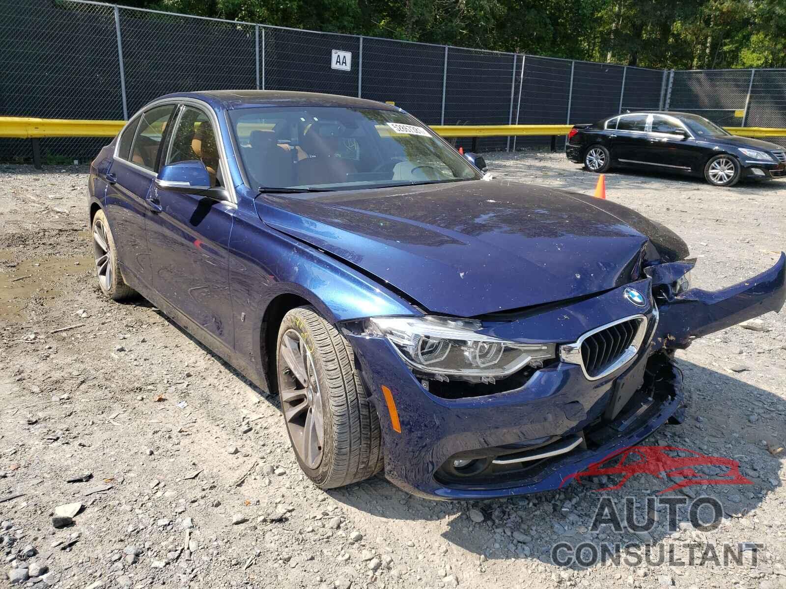 BMW 3 SERIES 2018 - WBA8E1C59JA762642