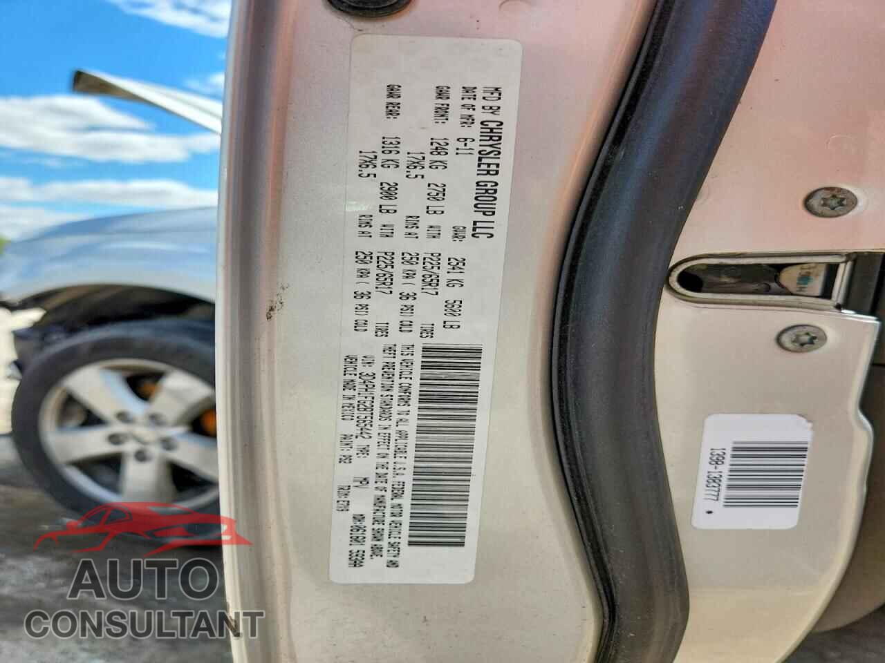DODGE JOURNEY 2011 - 3D4PH1FG2BT565442