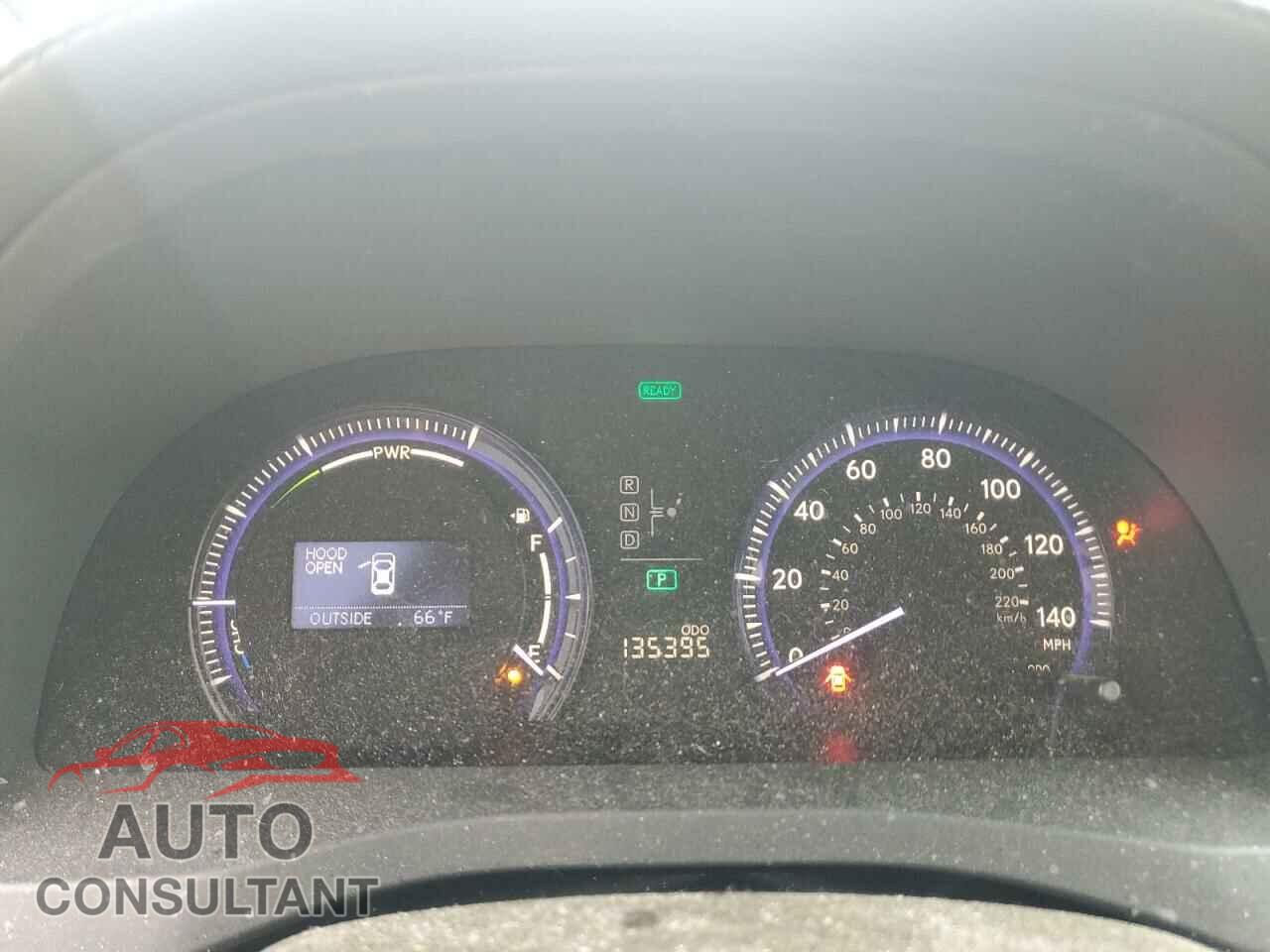 LEXUS HS 2012 - JTHBB1BA8C2051381