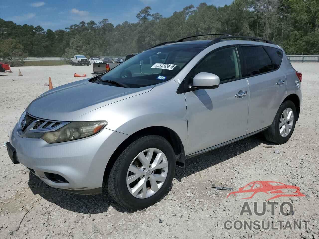 NISSAN MURANO 2012 - JN8AZ1MUXCW101663