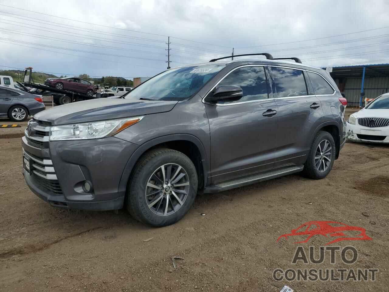 TOYOTA HIGHLANDER 2018 - 5TDJZRFH8JS485644