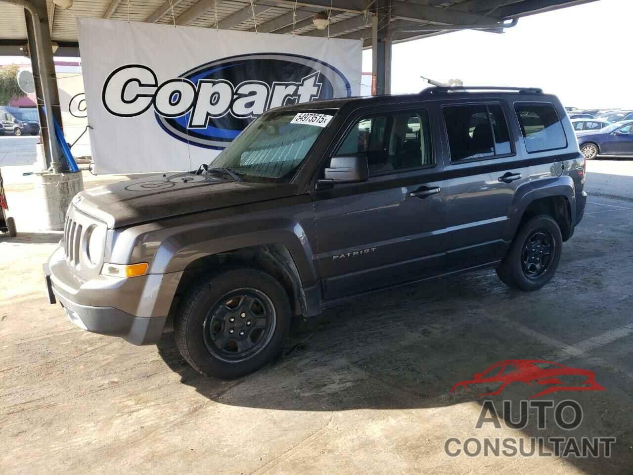 JEEP PATRIOT 2017 - 1C4NJPBA5HD136386