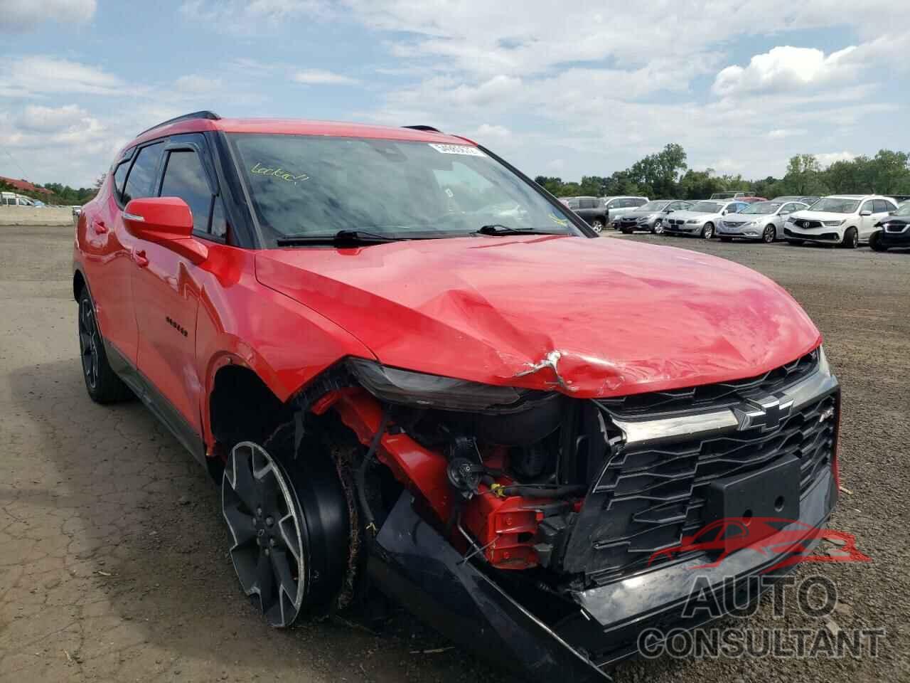 CHEVROLET BLAZER 2019 - 3GNKBJRS0KS572329