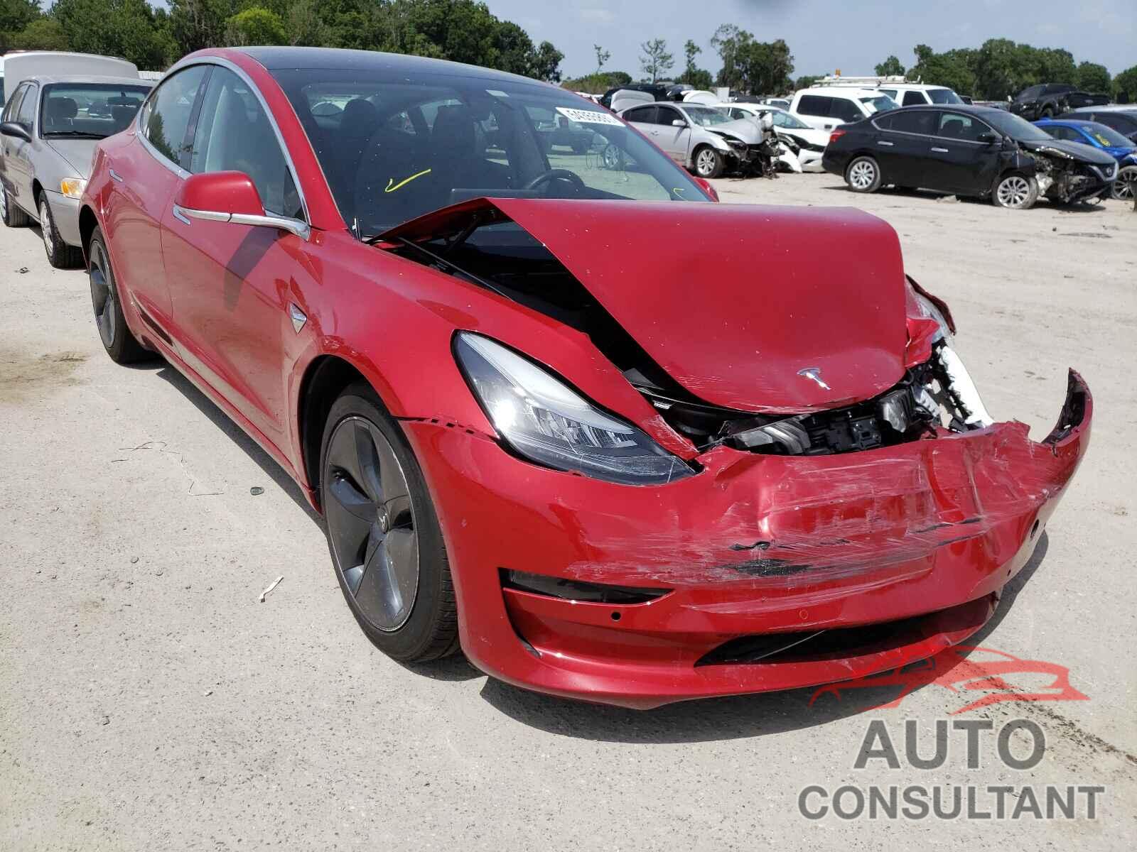 TESLA MODEL 3 2019 - 5YJ3E1EB1KF387208